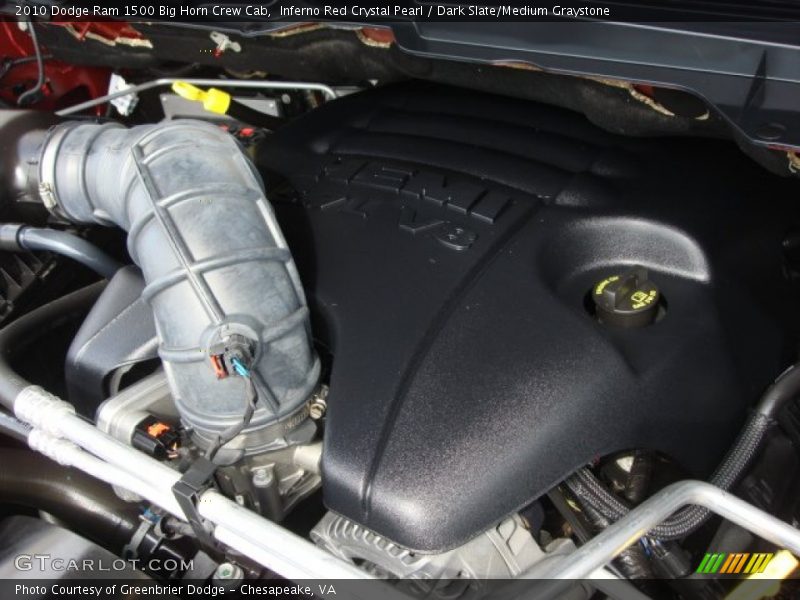 Inferno Red Crystal Pearl / Dark Slate/Medium Graystone 2010 Dodge Ram 1500 Big Horn Crew Cab