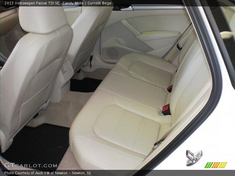 Candy White / Cornsilk Beige 2012 Volkswagen Passat TDI SE