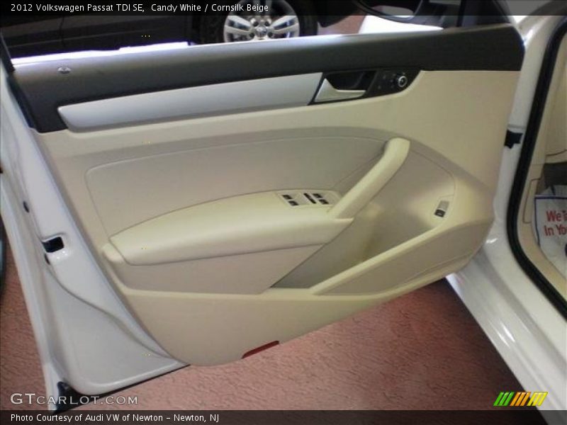 Candy White / Cornsilk Beige 2012 Volkswagen Passat TDI SE