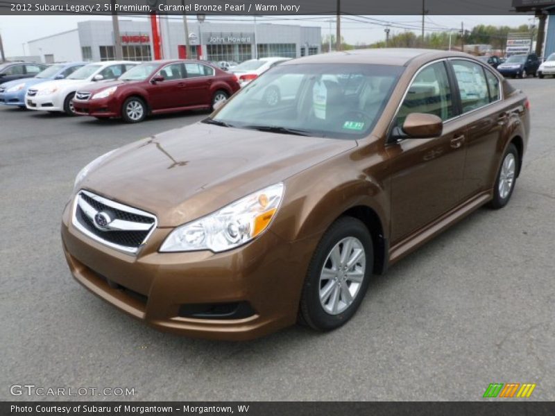 Caramel Bronze Pearl / Warm Ivory 2012 Subaru Legacy 2.5i Premium