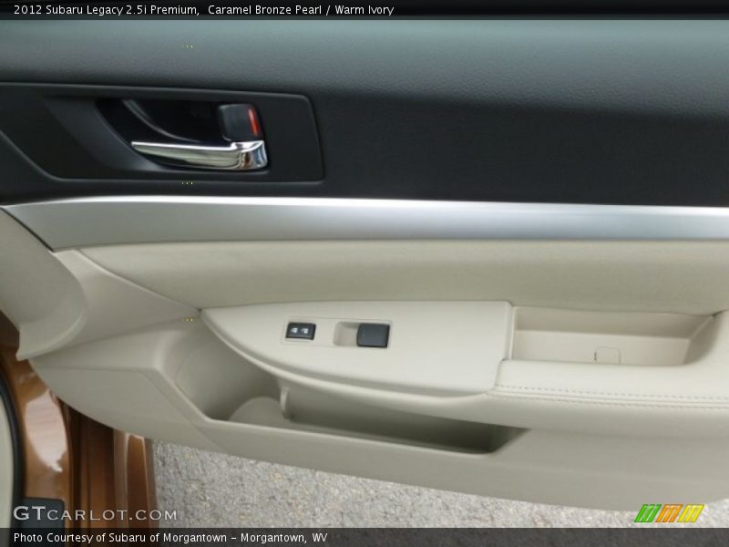 Caramel Bronze Pearl / Warm Ivory 2012 Subaru Legacy 2.5i Premium