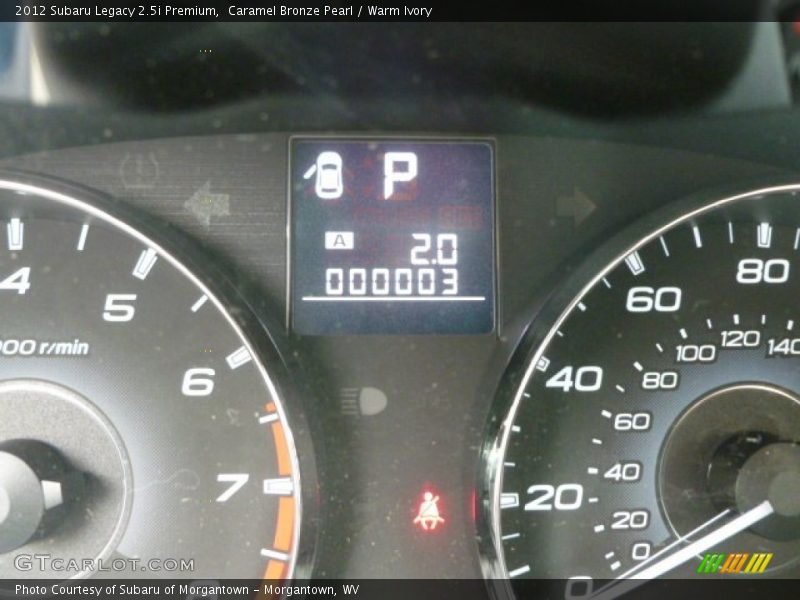 Caramel Bronze Pearl / Warm Ivory 2012 Subaru Legacy 2.5i Premium