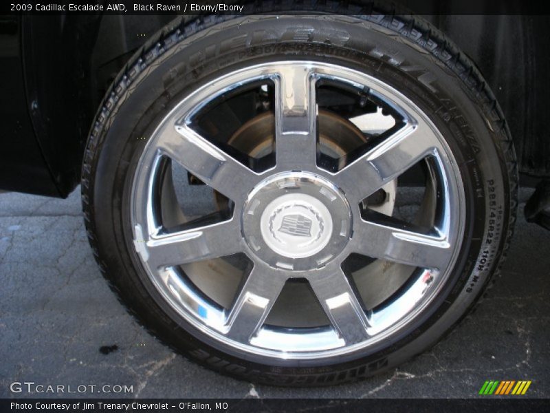 Black Raven / Ebony/Ebony 2009 Cadillac Escalade AWD