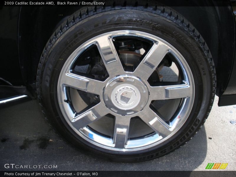 Black Raven / Ebony/Ebony 2009 Cadillac Escalade AWD