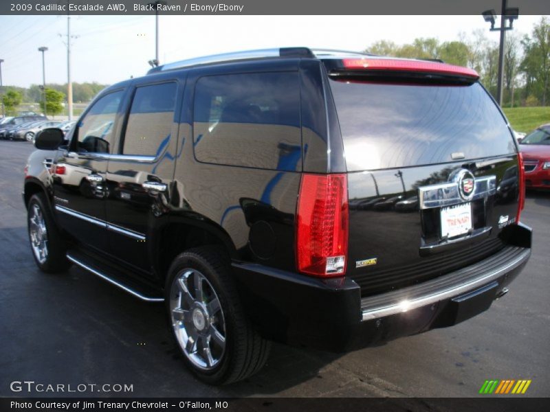 Black Raven / Ebony/Ebony 2009 Cadillac Escalade AWD