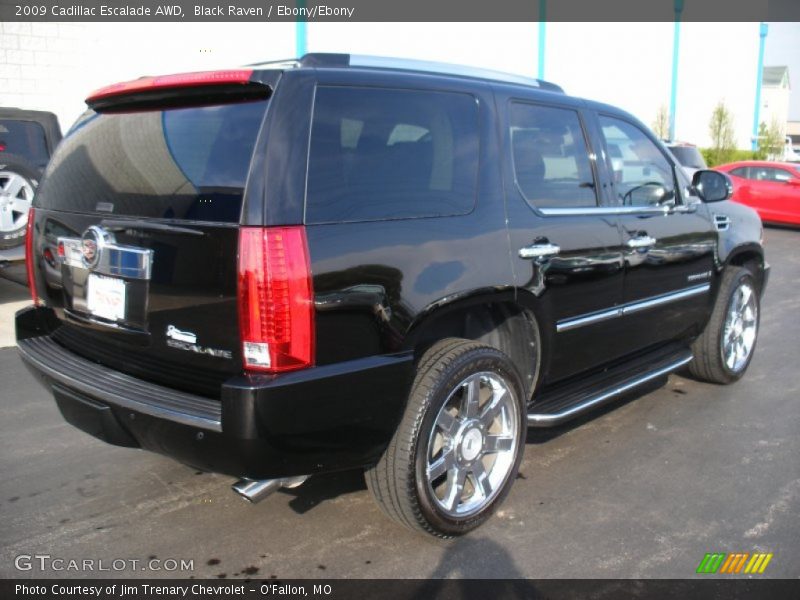 Black Raven / Ebony/Ebony 2009 Cadillac Escalade AWD