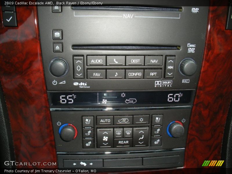 Black Raven / Ebony/Ebony 2009 Cadillac Escalade AWD