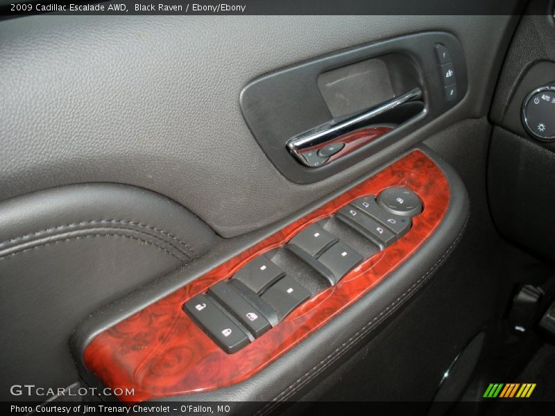 Black Raven / Ebony/Ebony 2009 Cadillac Escalade AWD