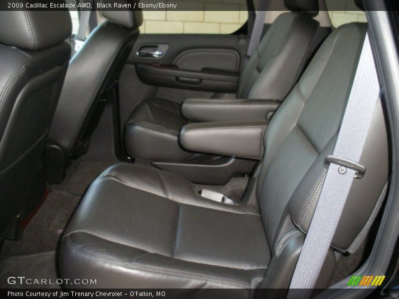 Black Raven / Ebony/Ebony 2009 Cadillac Escalade AWD