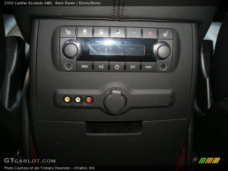 Black Raven / Ebony/Ebony 2009 Cadillac Escalade AWD