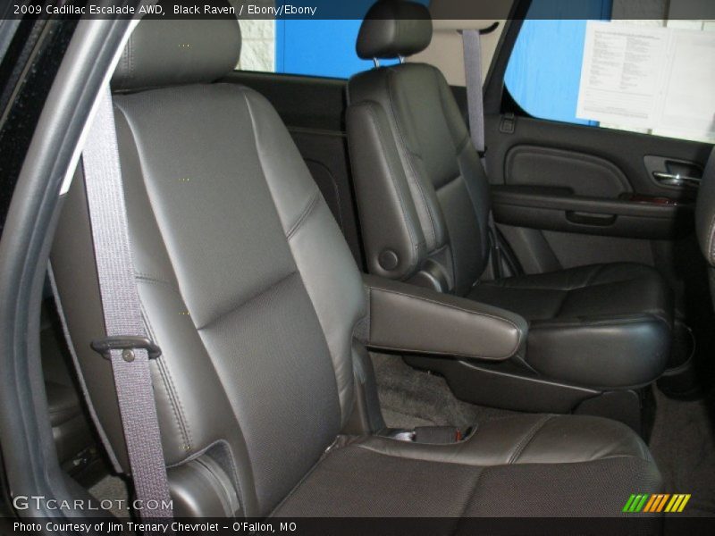 Black Raven / Ebony/Ebony 2009 Cadillac Escalade AWD