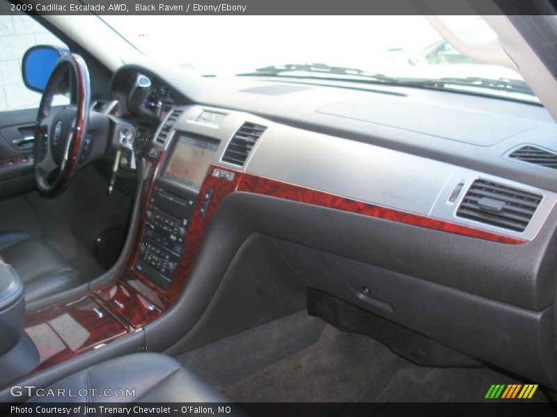 Black Raven / Ebony/Ebony 2009 Cadillac Escalade AWD