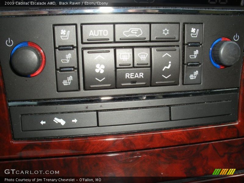 Black Raven / Ebony/Ebony 2009 Cadillac Escalade AWD