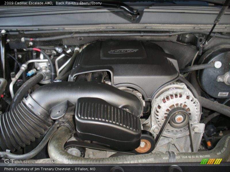 Black Raven / Ebony/Ebony 2009 Cadillac Escalade AWD