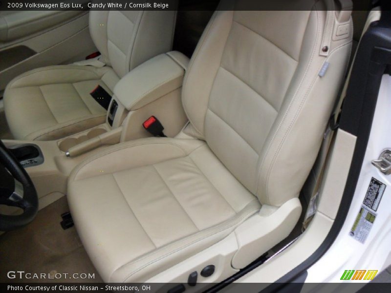 Candy White / Cornsilk Beige 2009 Volkswagen Eos Lux