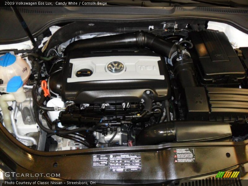 Candy White / Cornsilk Beige 2009 Volkswagen Eos Lux
