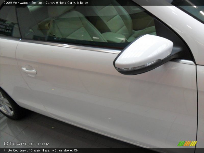 Candy White / Cornsilk Beige 2009 Volkswagen Eos Lux