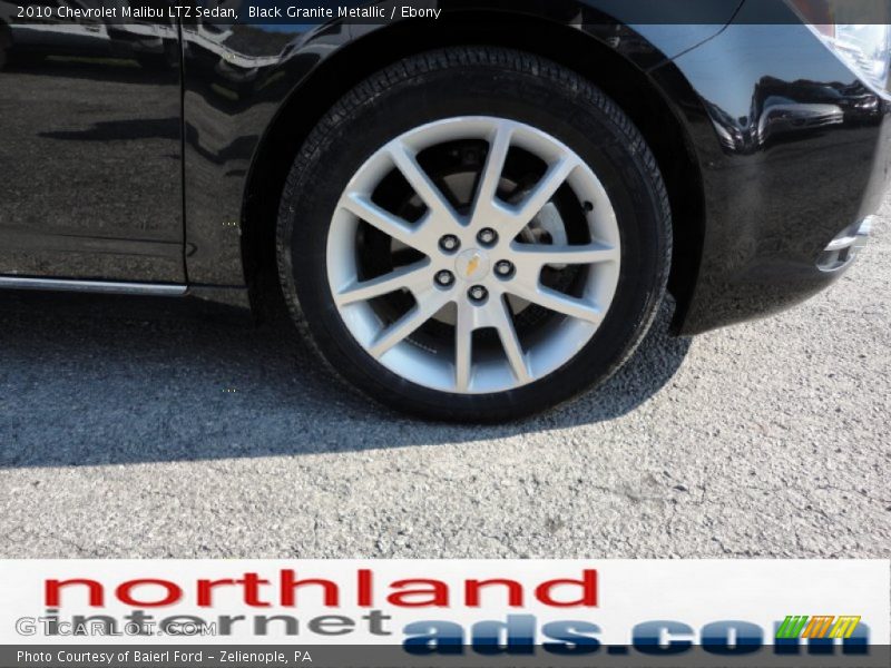 Black Granite Metallic / Ebony 2010 Chevrolet Malibu LTZ Sedan