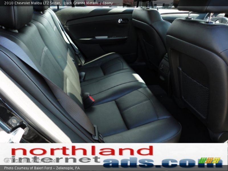 Black Granite Metallic / Ebony 2010 Chevrolet Malibu LTZ Sedan