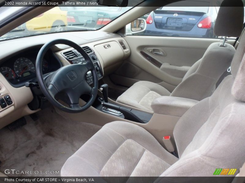  2002 Accord SE Coupe Ivory Interior