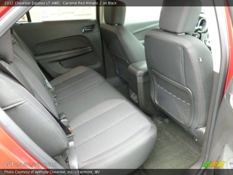 Cardinal Red Metallic / Jet Black 2012 Chevrolet Equinox LT AWD