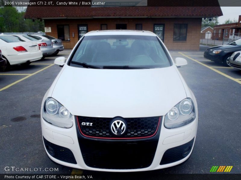 Candy White / Black Leather 2006 Volkswagen GTI 2.0T