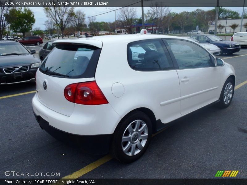 Candy White / Black Leather 2006 Volkswagen GTI 2.0T