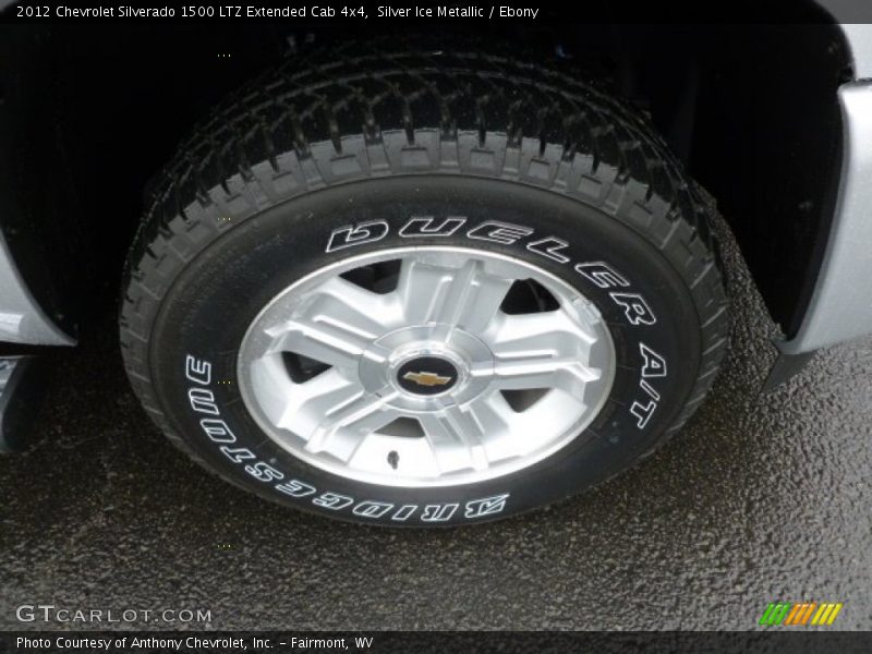  2012 Silverado 1500 LTZ Extended Cab 4x4 Wheel