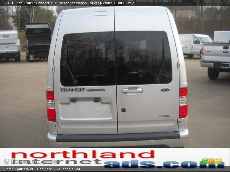 Silver Metallic / Dark Grey 2011 Ford Transit Connect XLT Passenger Wagon