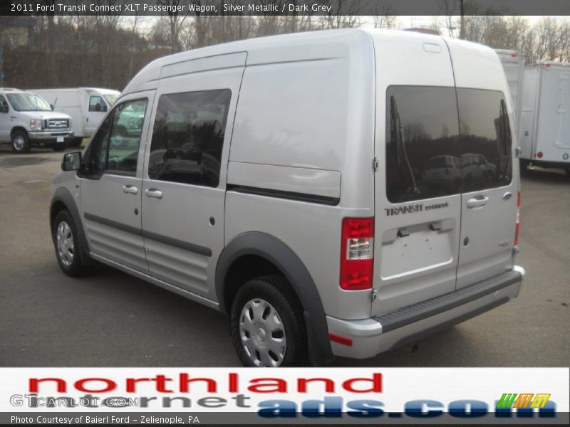 Silver Metallic / Dark Grey 2011 Ford Transit Connect XLT Passenger Wagon