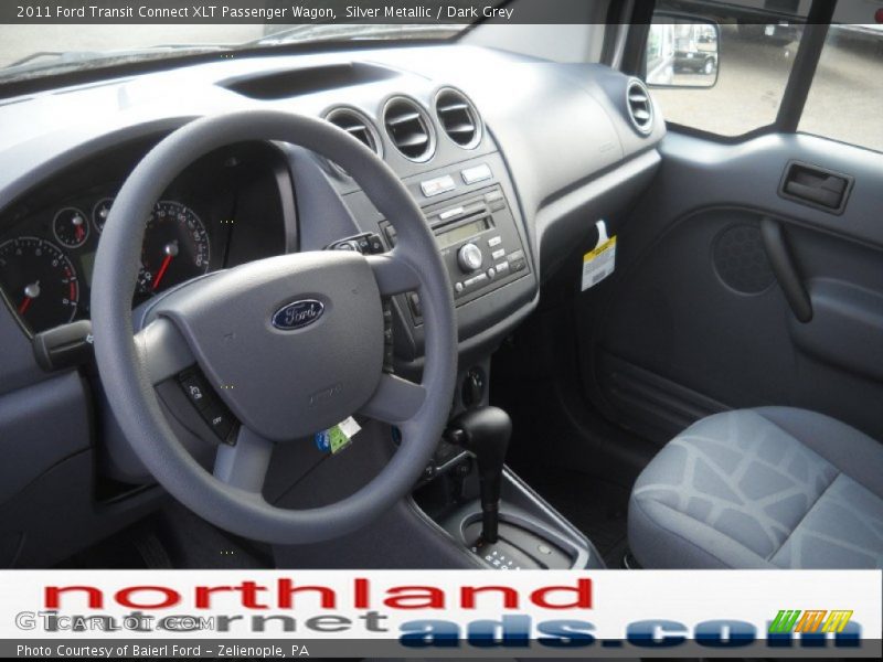 Silver Metallic / Dark Grey 2011 Ford Transit Connect XLT Passenger Wagon