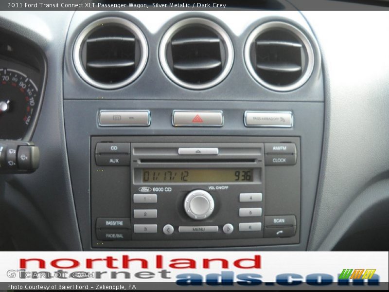 Silver Metallic / Dark Grey 2011 Ford Transit Connect XLT Passenger Wagon