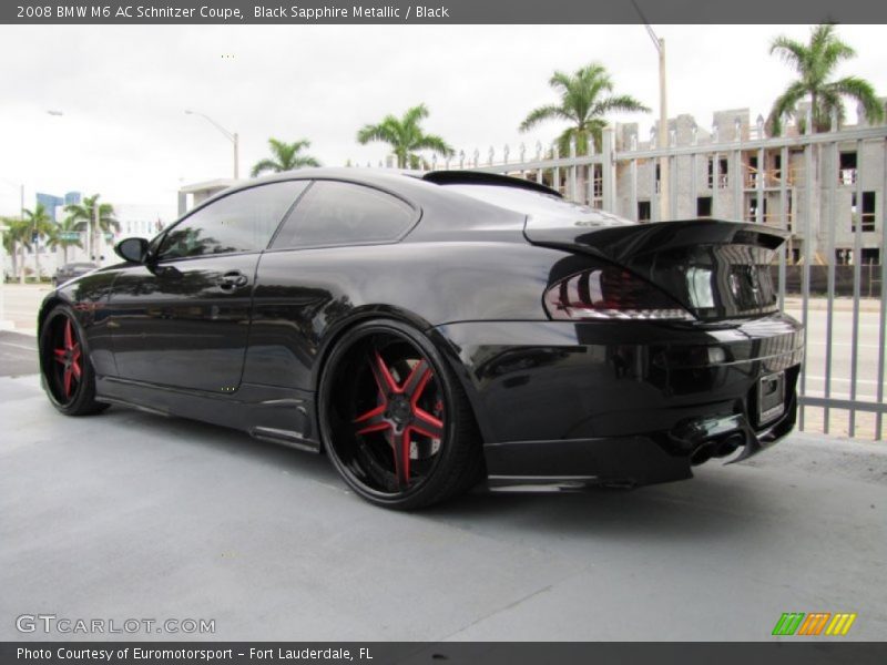 2008 M6 AC Schnitzer Coupe Black Sapphire Metallic