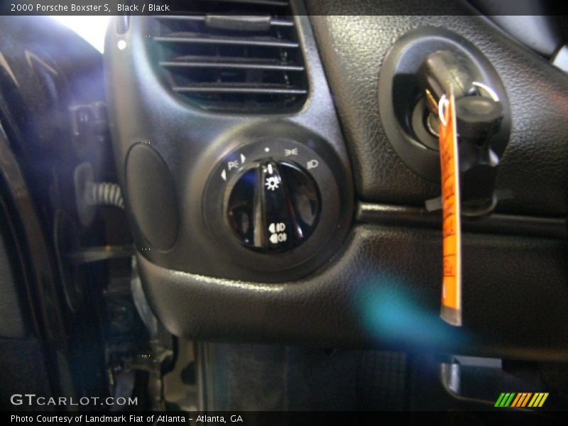 Black / Black 2000 Porsche Boxster S