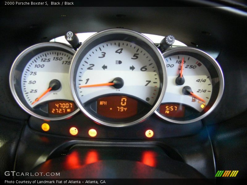 Black / Black 2000 Porsche Boxster S