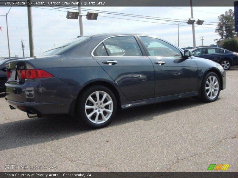 Carbon Gray Pearl / Quartz Gray 2006 Acura TSX Sedan