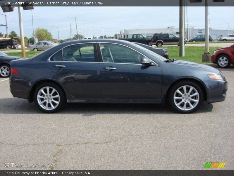 Carbon Gray Pearl / Quartz Gray 2006 Acura TSX Sedan
