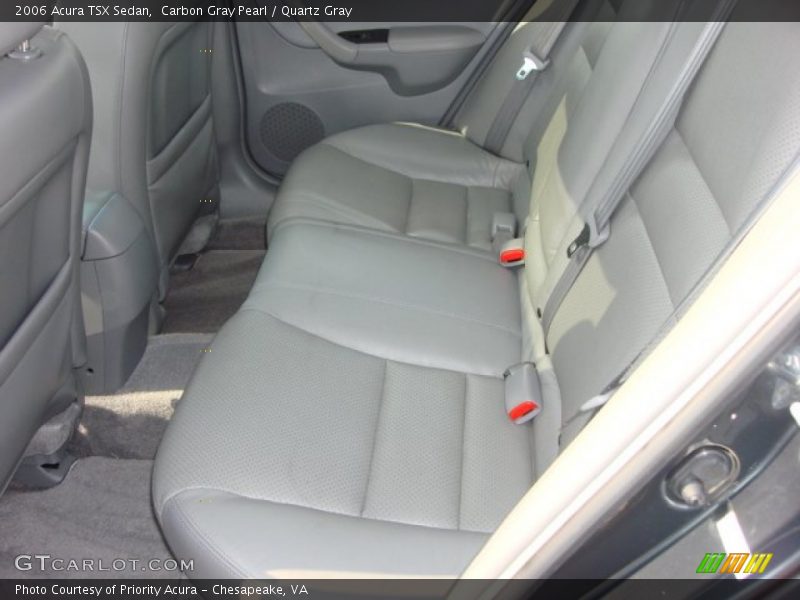 Carbon Gray Pearl / Quartz Gray 2006 Acura TSX Sedan