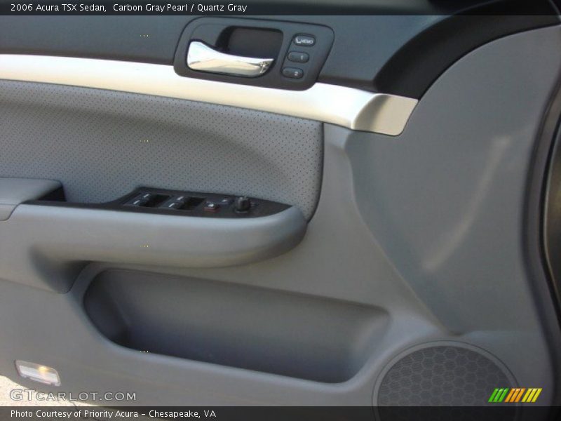 Carbon Gray Pearl / Quartz Gray 2006 Acura TSX Sedan