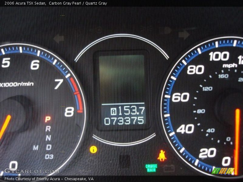 Carbon Gray Pearl / Quartz Gray 2006 Acura TSX Sedan