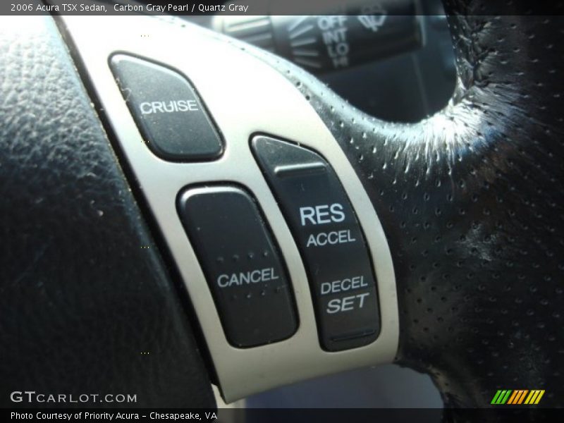 Carbon Gray Pearl / Quartz Gray 2006 Acura TSX Sedan