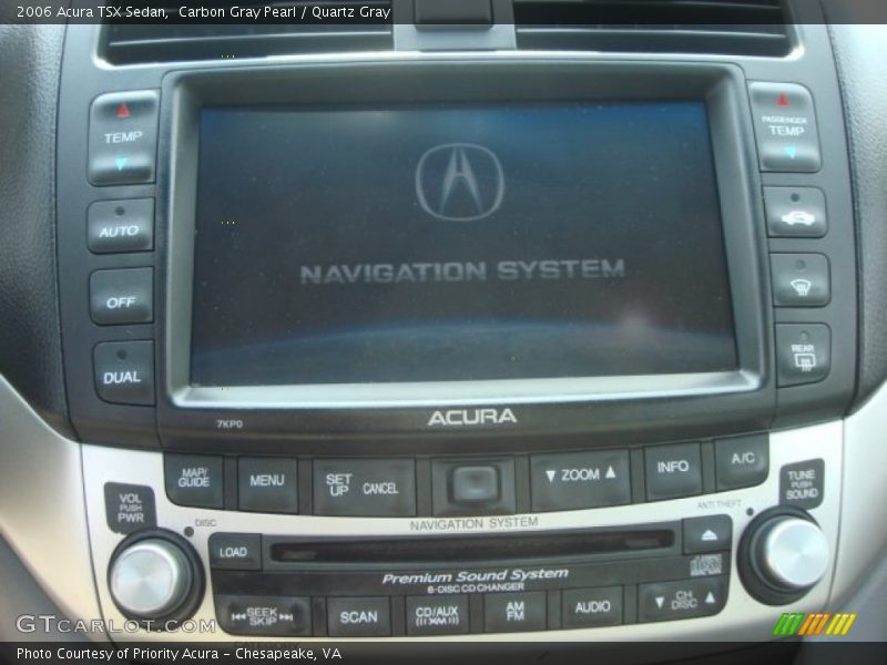 Carbon Gray Pearl / Quartz Gray 2006 Acura TSX Sedan