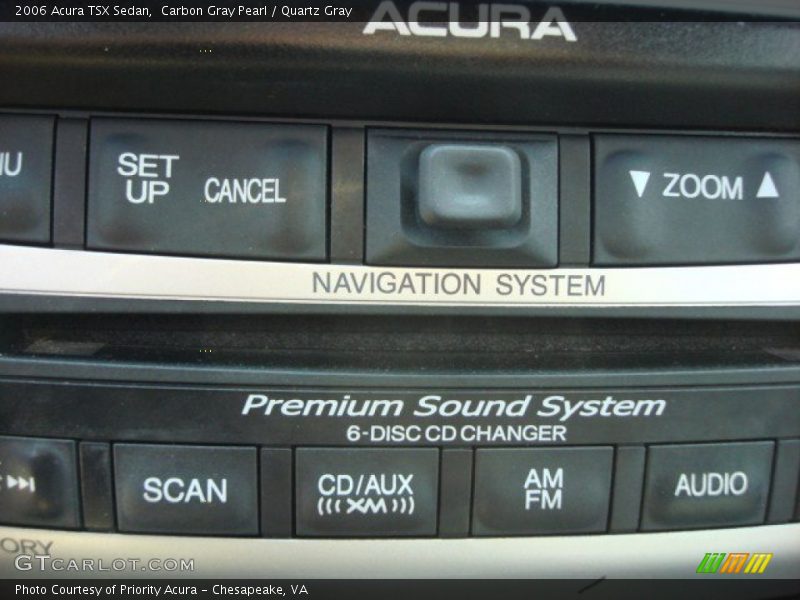 Carbon Gray Pearl / Quartz Gray 2006 Acura TSX Sedan