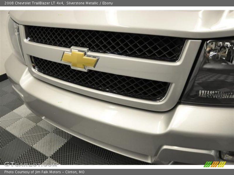 Silverstone Metallic / Ebony 2008 Chevrolet TrailBlazer LT 4x4