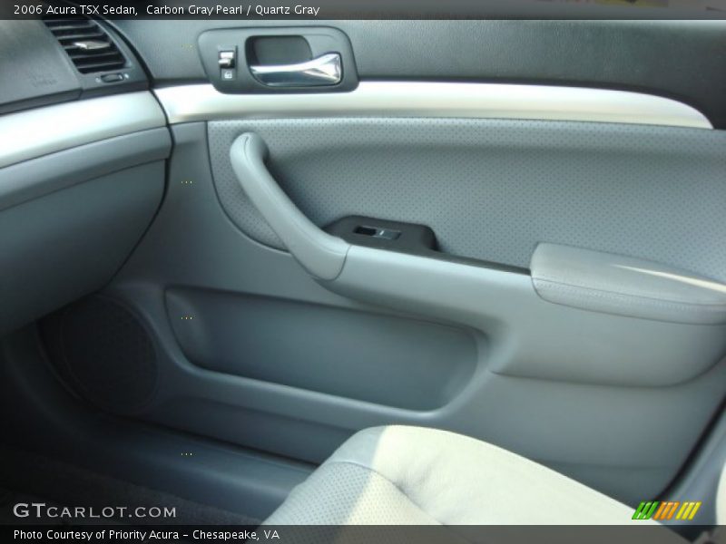 Carbon Gray Pearl / Quartz Gray 2006 Acura TSX Sedan