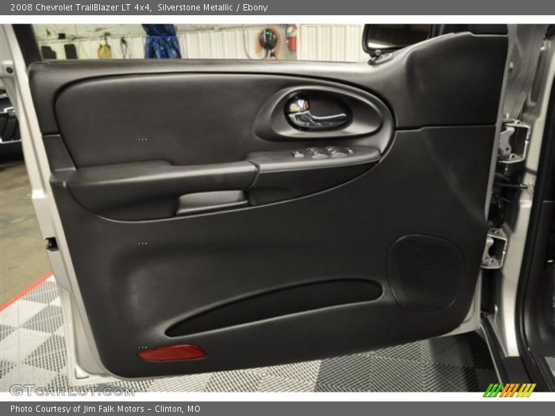 Silverstone Metallic / Ebony 2008 Chevrolet TrailBlazer LT 4x4