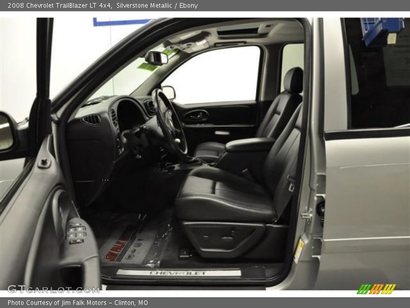 Silverstone Metallic / Ebony 2008 Chevrolet TrailBlazer LT 4x4