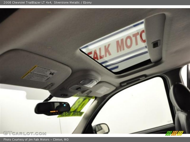 Silverstone Metallic / Ebony 2008 Chevrolet TrailBlazer LT 4x4