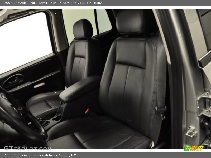 Silverstone Metallic / Ebony 2008 Chevrolet TrailBlazer LT 4x4