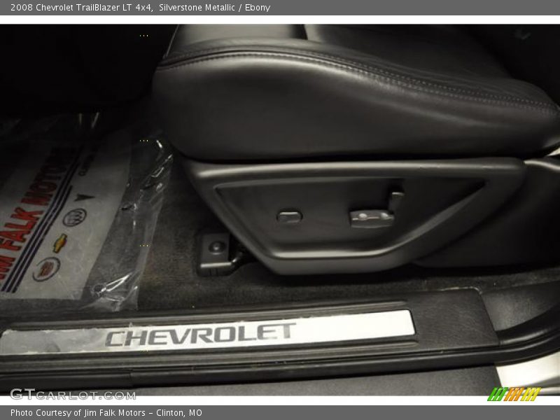 Silverstone Metallic / Ebony 2008 Chevrolet TrailBlazer LT 4x4